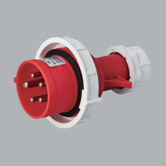 9mpe-mpn-0152-1 Phích cắm kín nước 16A 3P+N+E(6h) IP67 MPE MPN-0152