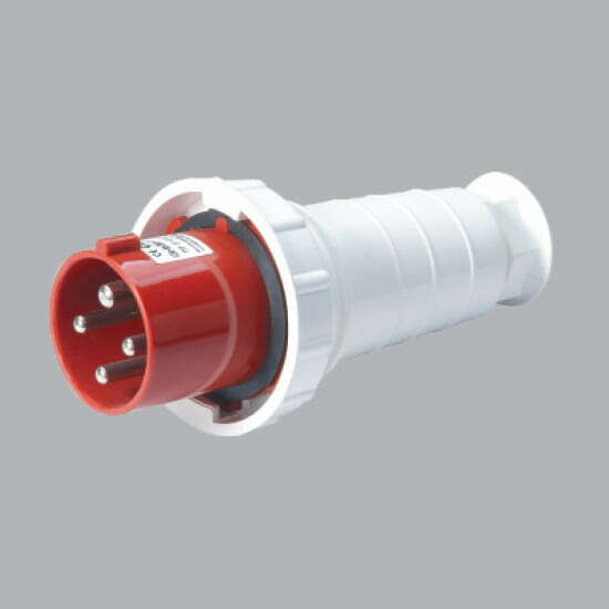 9mpe-mpn-044k Phích cắm kín nước 125A 3P+E(6h) IP67 MPE MPN-044K