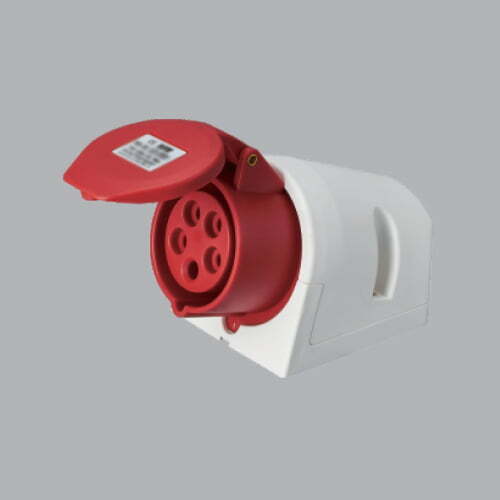 9mpe-mpn-115-1 Ổ cắm gắn nổi 32A 3P+N+E(6h) IP44 MPE MPN-125