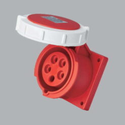 Ổ cắm gắn âm loại thẳng kín nước 32A 3P+N+E(6h) IP67 MPE MPN-3252