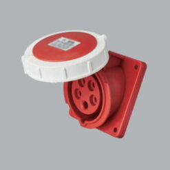 Ổ cắm gắn âm loại nghiêng kín nước 32A 3P+N+E(6h) IP67 MPE MPN-4252
