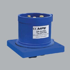 Phích cắm cố định gắn âm 32A 2P+E(6h) IP44 MPE MPN-623