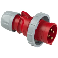 Phích cắm kín nước 32A 4P 400V 6H IP67 PCE F0242-6