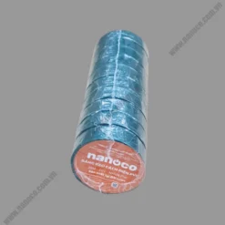 Băng keo cách điện PVC 10 yard xanh lá (Đài Loan) Nanoco FKPT10G
