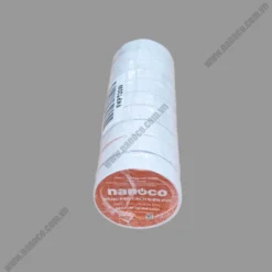 Băng keo cách điện PVC 10 yard trắng (Đài Loan) Nanoco FKPT10W