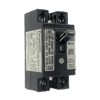 bjs1532s1v-2 Cầu dao an toàn chống rò 2P 15A 1.5kA 30mA Panasonic BJS1532S1V