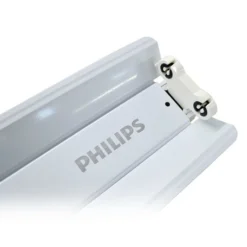 Máng đèn BN011C 2x1.2m điện 1 đầu có chóa (chưa bóng) Philips