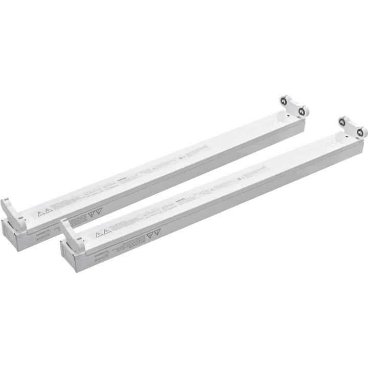 bn011c-2xl1200 Máng đèn BN011C 2x1.2m điện 1 đầu không chóa (chưa bóng) Philips