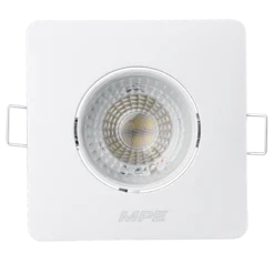 Đèn LED downlight chỉnh hướng gắn âm 3W sáng vàng MPE DLA2S-3V