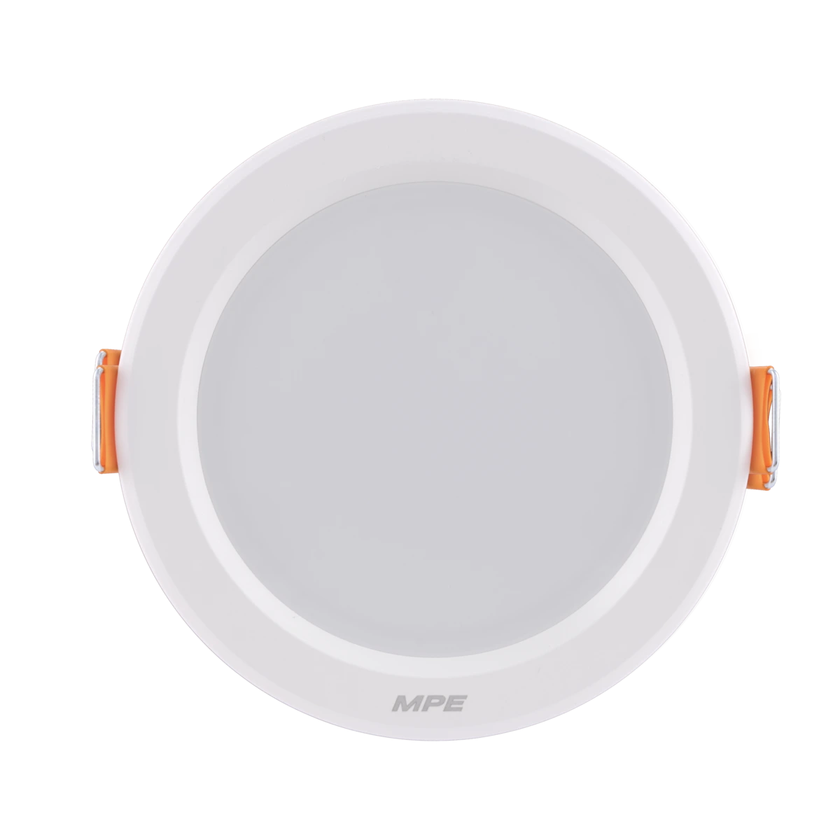 dlel-6t-1 Đèn LED downlight nhựa 6W sáng vàng MPE DLEL-6V