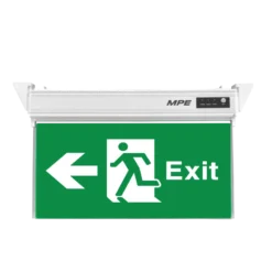 Đèn LED Exit 1 mặt chỉ hướng trái 3W MPE EXL