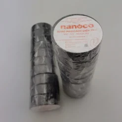 Băng keo cách điện PVC 10 yard đen (China) Nanoco FKPC10BK