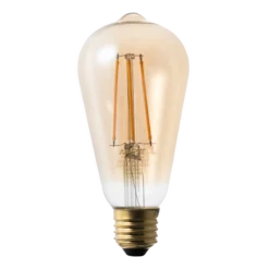Bóng đèn LED Filament 6W đuôi E27 MPE FLM-6/ST64