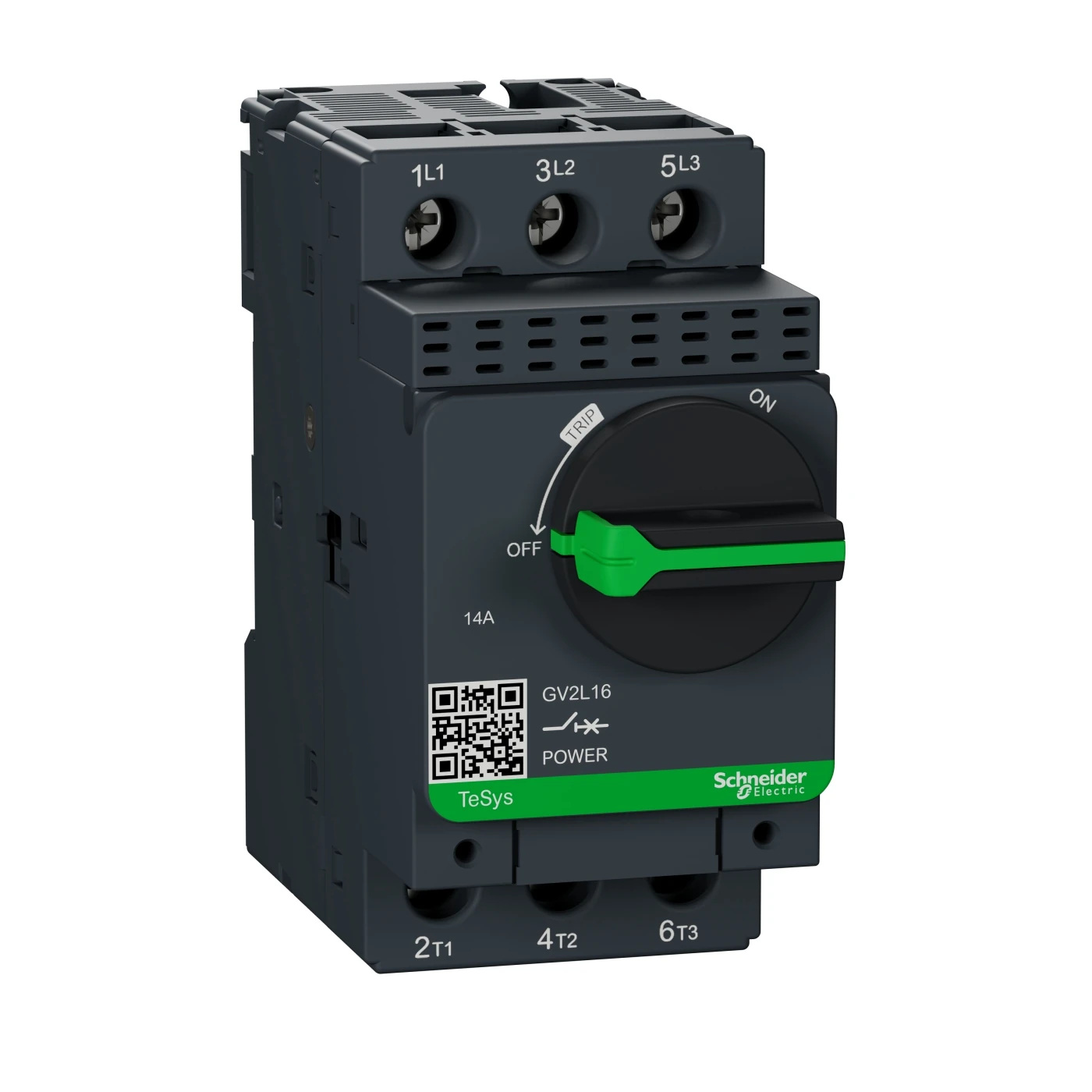 gv2l16 CB bảo vệ động cơ GV2L 14A loại từ Schneider GV2L16