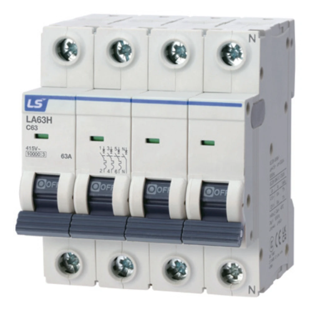 Cầu dao tép MCB LA63H 4P 50A 10kA LS
