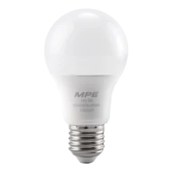 Bóng đèn LED Bulb 12VDC 9W sáng trắng MPE LB-9T/DC