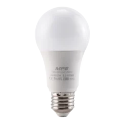 Bóng đèn LED Bulb cảm biến chuyển động 9W sáng vàng MPE LB-9V/MS