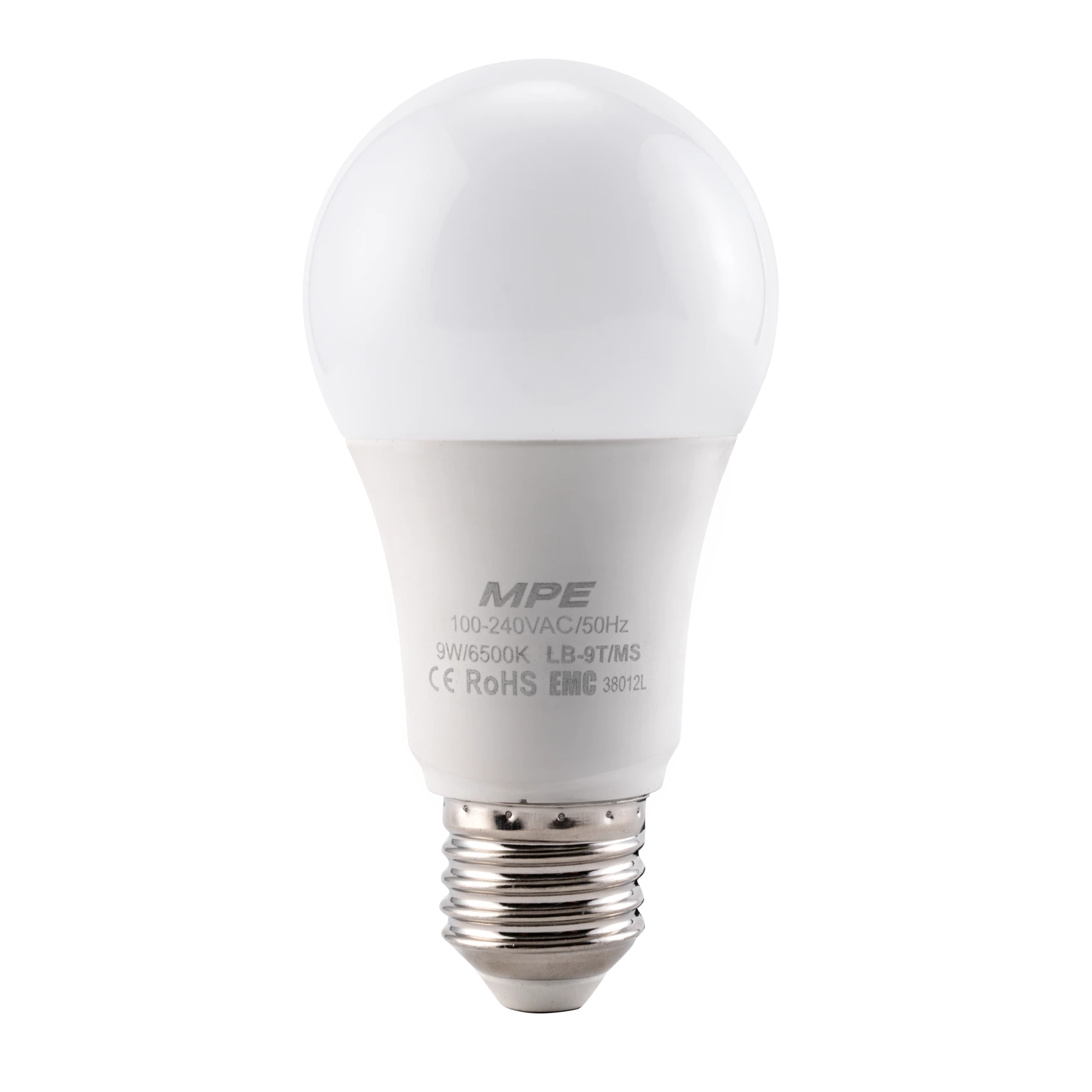 lb-9t-ms-1 Bóng đèn LED Bulb cảm biến chuyển động 9W sáng vàng MPE LB-9V/MS