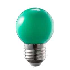 Bóng đèn LED Bulb màu xanh lá 1.5W đui E27 MPE LBD-3GR