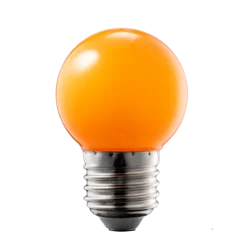 Bóng đèn LED Bulb màu cam 1.5W đui E27 MPE LBD-3OR