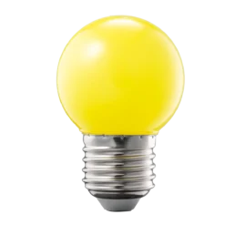 Bóng đèn LED Bulb màu vàng 1.5W đui E27 MPE LBD-3YL
