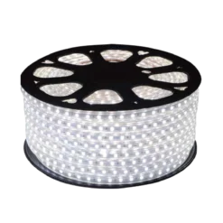 Đèn LED dây 5050AC - 8W/m IP65 sáng trắng, kèm nguồn (cuộn 50m) MPE LS 5050AC-T