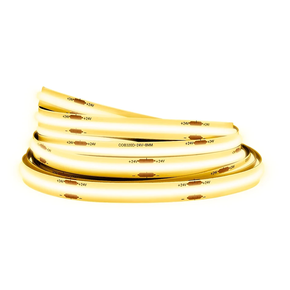 ls161-led8-30 LED dây COB LS161 LED8 8.5W/m 24V sáng vàng 3000K (cuộn 5m) Philips