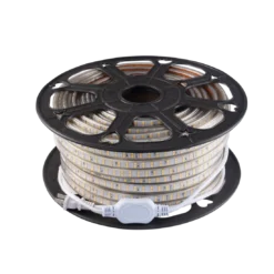 LED dây AC 2835 - 9W/m IP65 sáng trắng, kèm nguồn (cuộn 50m) MPE LS2 2835AC-T