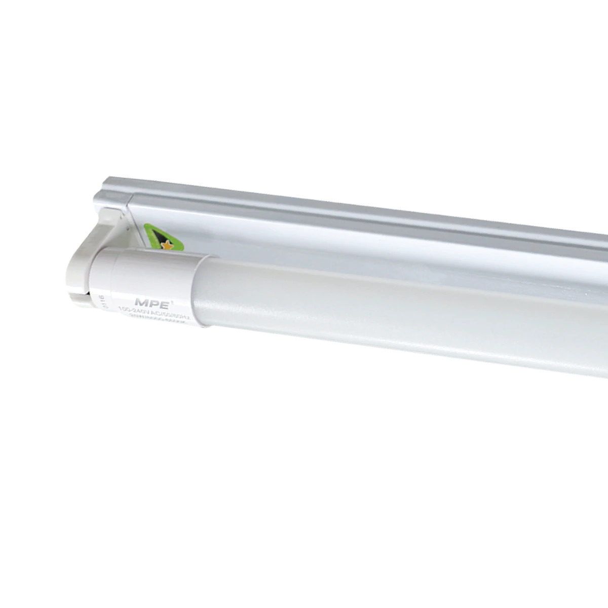 mgt-110t Bộ đèn batten LED tube thủy tinh 1.2m 1x18W sáng vàng MPE MGT-120V