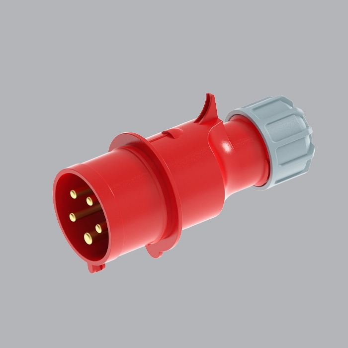 mpn2-025 Phích cắm 32A 3P+N+E(6h) IP44 MPE MPN2-025