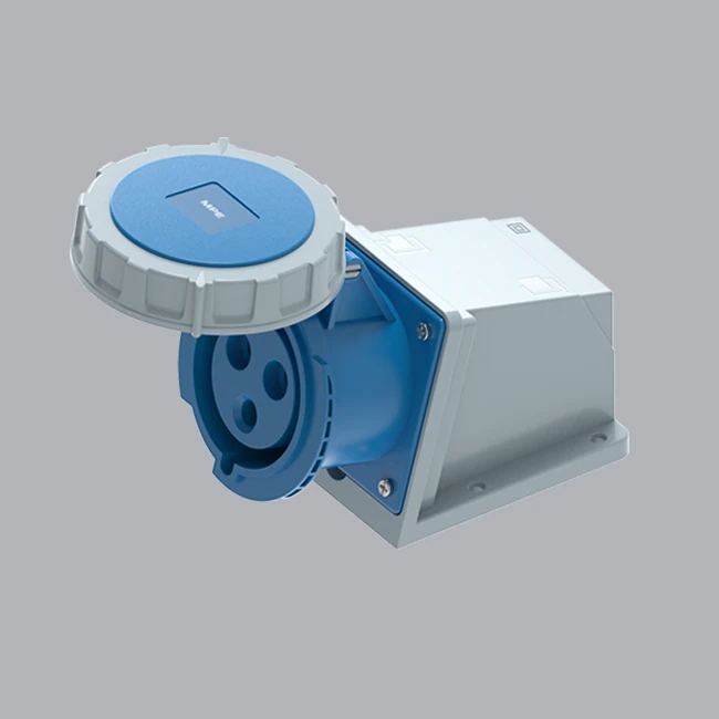 mpn2-1232 Ổ cắm gắn nổi kín nước 32A 2P+E(6h) IP67 MPE MPN2-1232