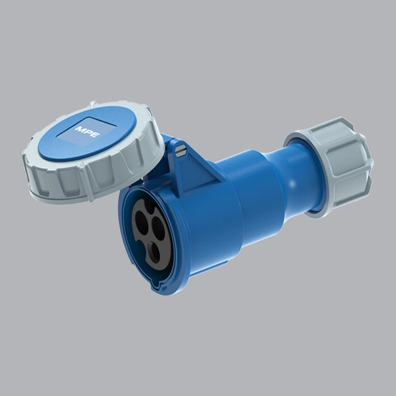 mpn2-2132 Ổ cắm di dộng kín nước 16A 2P+E(6h) IP67 MPE MPN2-2132