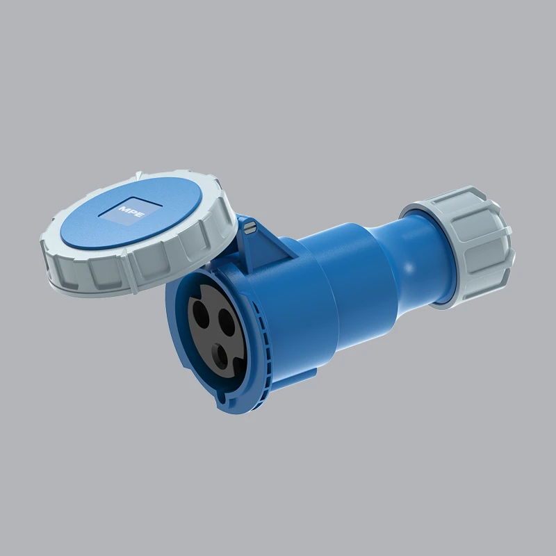 mpn2-2232 Ổ cắm di dộng kín nước 32A 2P+E(6h) IP67 MPE MPN2-2232