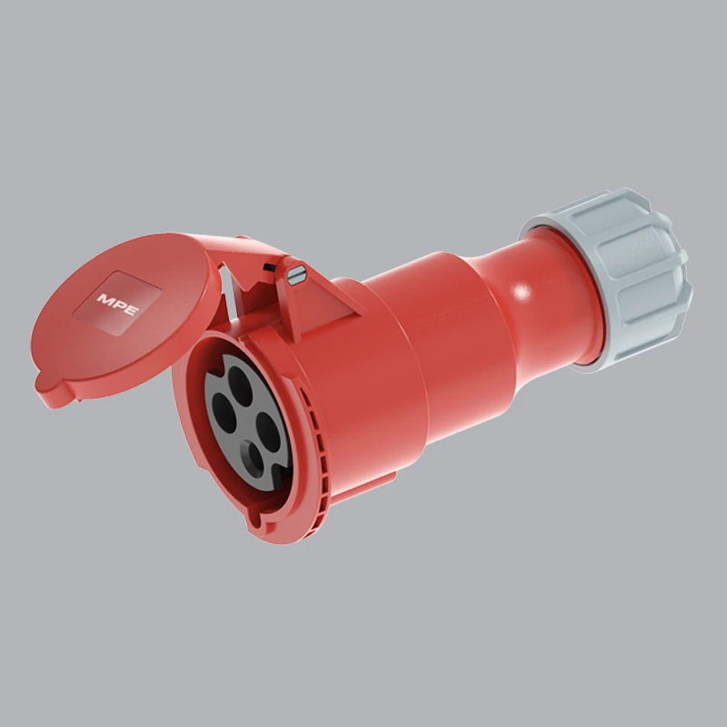 mpn2-224 Ổ cắm di dộng 32A 3P+E(6h) IP44 MPE MPN2-224