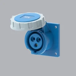 Ổ cắm gắn âm loại thẳng kín nước 16A 2P+E(6h) IP67 MPE MPN2-3132