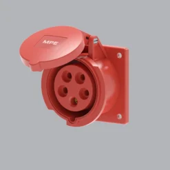 Ổ cắm gắn âm loại thẳng 16A 3P+N+E(6h) IP44 MPE MPN2-315
