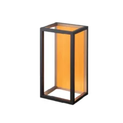 Đèn gắn tường ngoài trời màu xám đen 7W sáng vàng 3000K Nanoco NBL3062WD