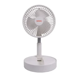 Quạt sạc gấp gọn màu trắng Nanoco NFF1617W
