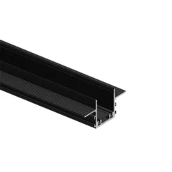 Thanh ray nam châm lắp âm màu đen 1m Nanoco NMG-RR10