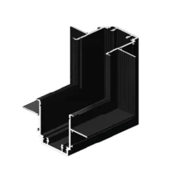 Khớp nối góc trần và tường cho thanh ray lắp âm NMG1 Nanoco NMG1-RRLW