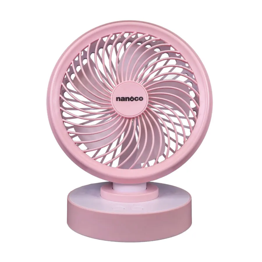 nrf6213p Quạt sạc 7W màu hồng Nanoco NRF6213P