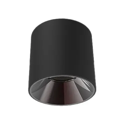 nsdlc105b-1-4 Đèn downlight trụ vỏ đen LED COB 10W sáng trắng 5000K Nanoco NSDLC105B