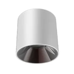 Đèn downlight trụ vỏ trắng LED COB 15W sáng vàng 3000K Nanoco NSDLC153W