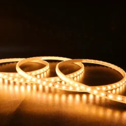Đèn LED dây ngoài trời Eris 72 LED/m, 7W/m, 230Vac, sáng vàng (cuộn 50m) Nanoco NSTE0722