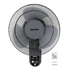 Quạt treo tường remote màu ghi Nanoco NWF1219RC-GR