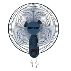 Quạt treo tường dây giật màu xanh Nanoco NWF1611BL
