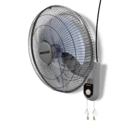 Quạt treo tường dây giật màu xám Nanoco NWF1611G