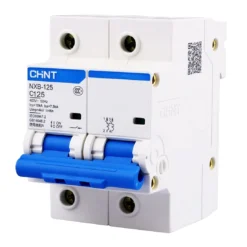 Cầu dao tép MCB NXB-125 2P C80 10kA Chint