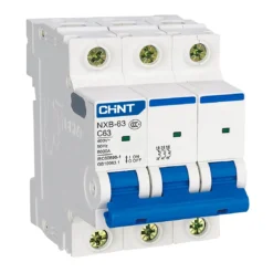 Cầu dao tép MCB NXB-63 3P C16 6kA Chint