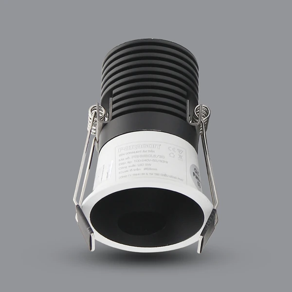 prhm60l5-1 Đèn LED Downlight âm trần khách sạn 5W sáng trung tính Paragon PRHM60L5/42